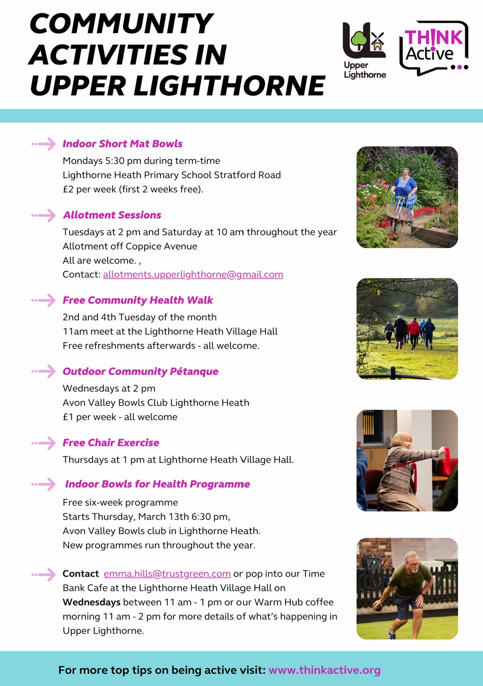 Community Activities in Upper Lighthorne